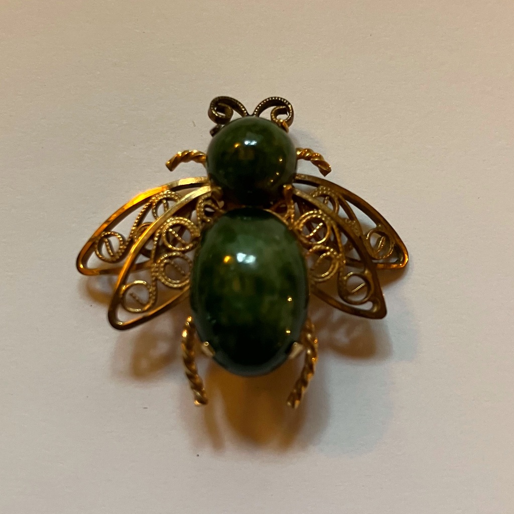 Vintage Bee Brooch By Winard